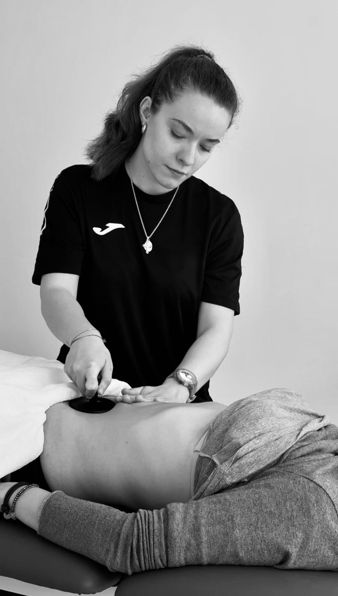 Sesión de fisioterapia especializada